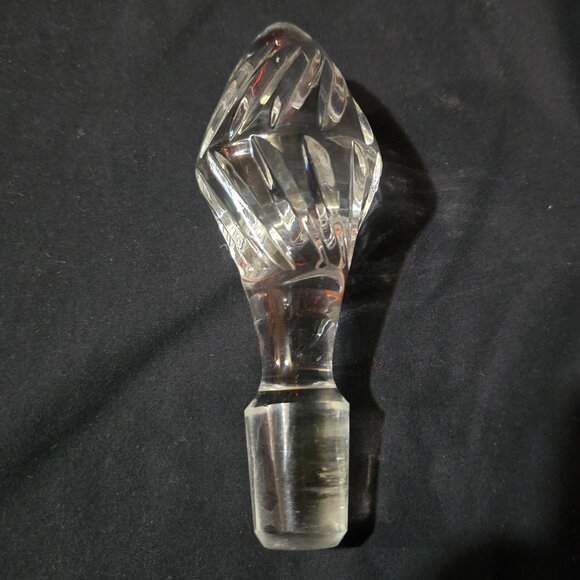 Vtg Blenko Genie Bottle Decanter - Orange - Picture 9 of 9